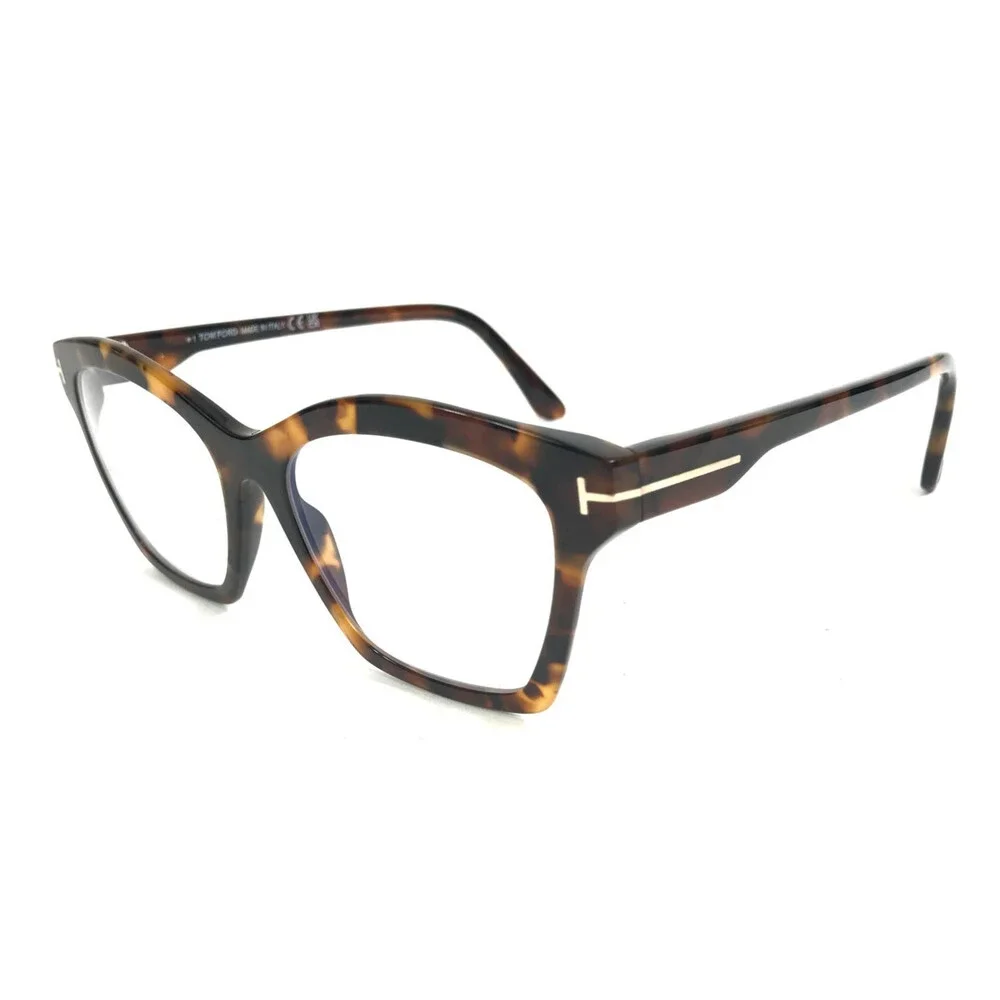 Tiffany & Co. Eyeglasses Frame TF5965-B ECO 052 Tortoise Brown Cat Eye 53-17-140